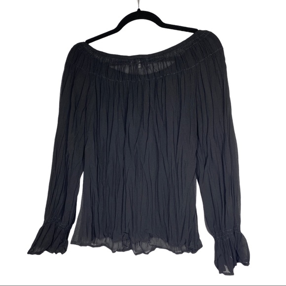 Harlow long sleeve peasant blouse size M - Picture 12 of 13